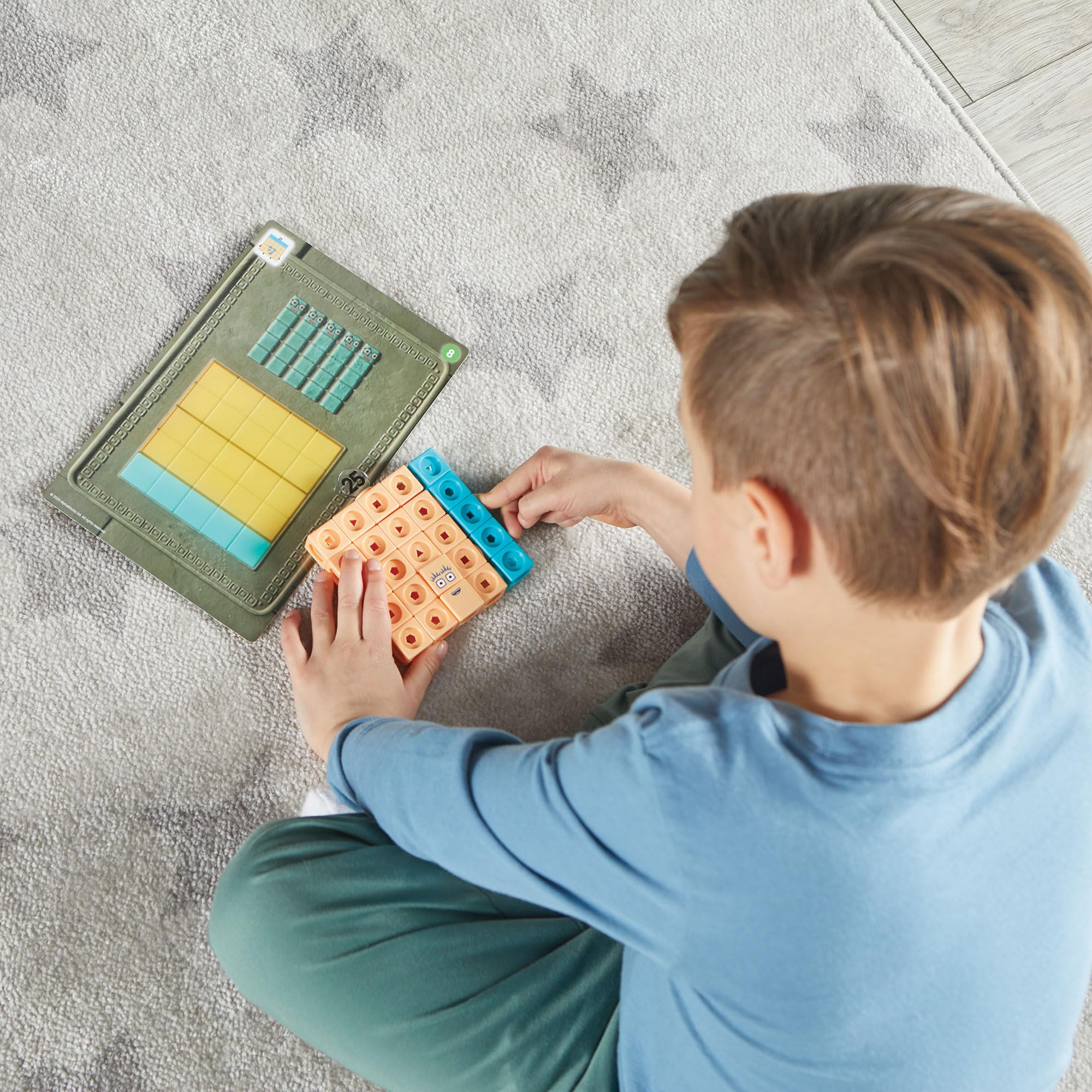 Foto 6 pulgar | Conjunto De Actividades Hand2mind Mathlink Cubes Numberblocks 21-30 - Venta Internacional.