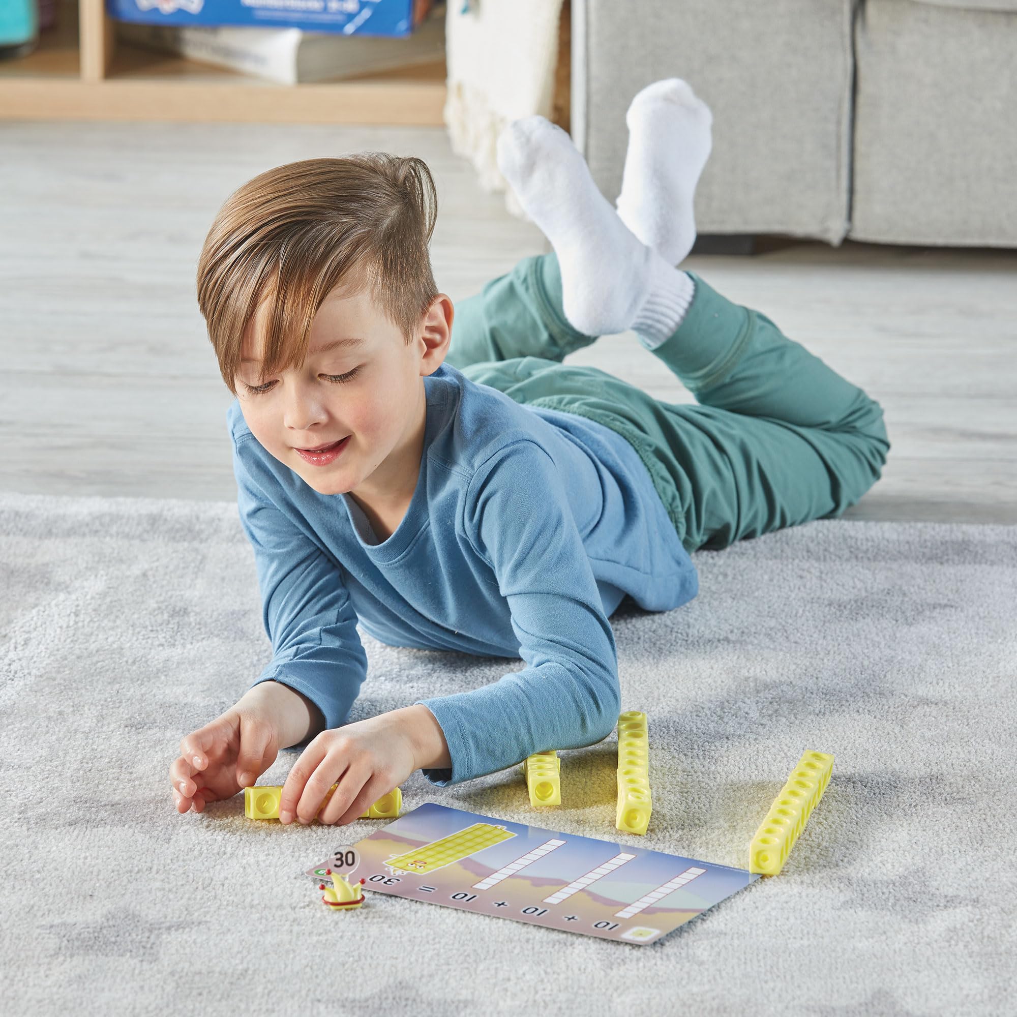 Foto 7 pulgar | Conjunto De Actividades Hand2mind Mathlink Cubes Numberblocks 21-30 - Venta Internacional.