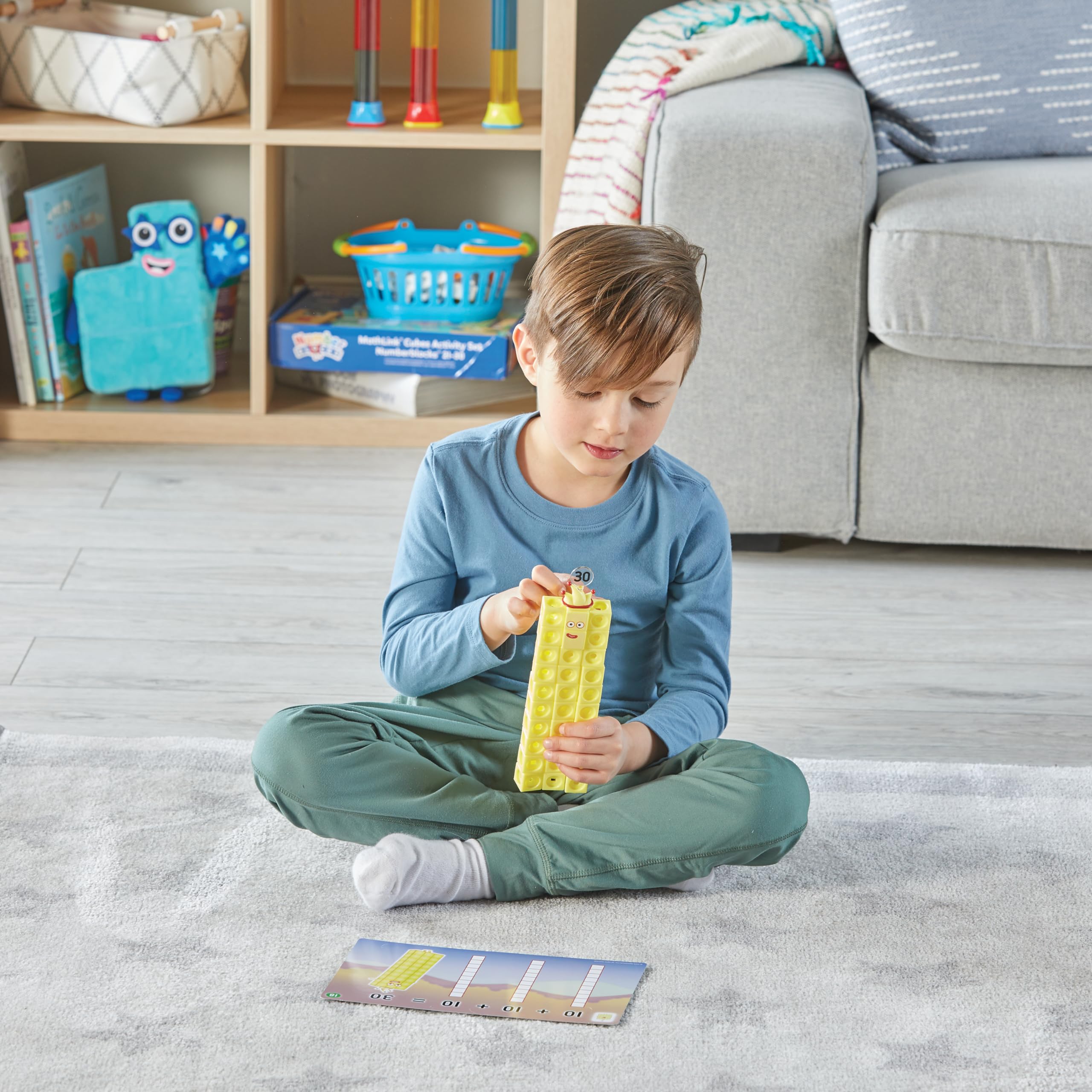 Foto 8 pulgar | Conjunto De Actividades Hand2mind Mathlink Cubes Numberblocks 21-30 - Venta Internacional.