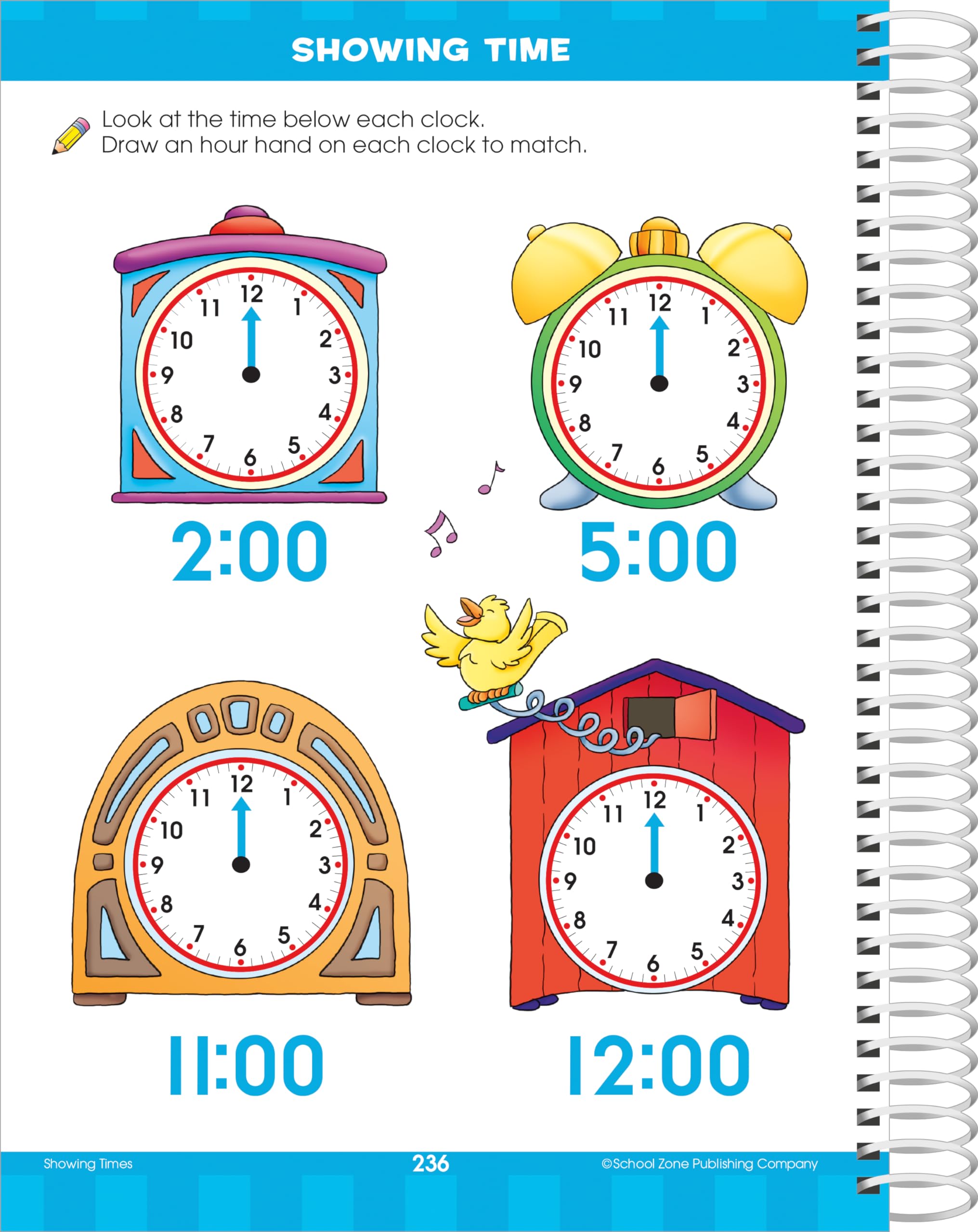 Foto 7 pulgar | Cuaderno De Trabajo School Zone Big Kindergarten, 320 Páginas, En Espiral - Venta Internacional.