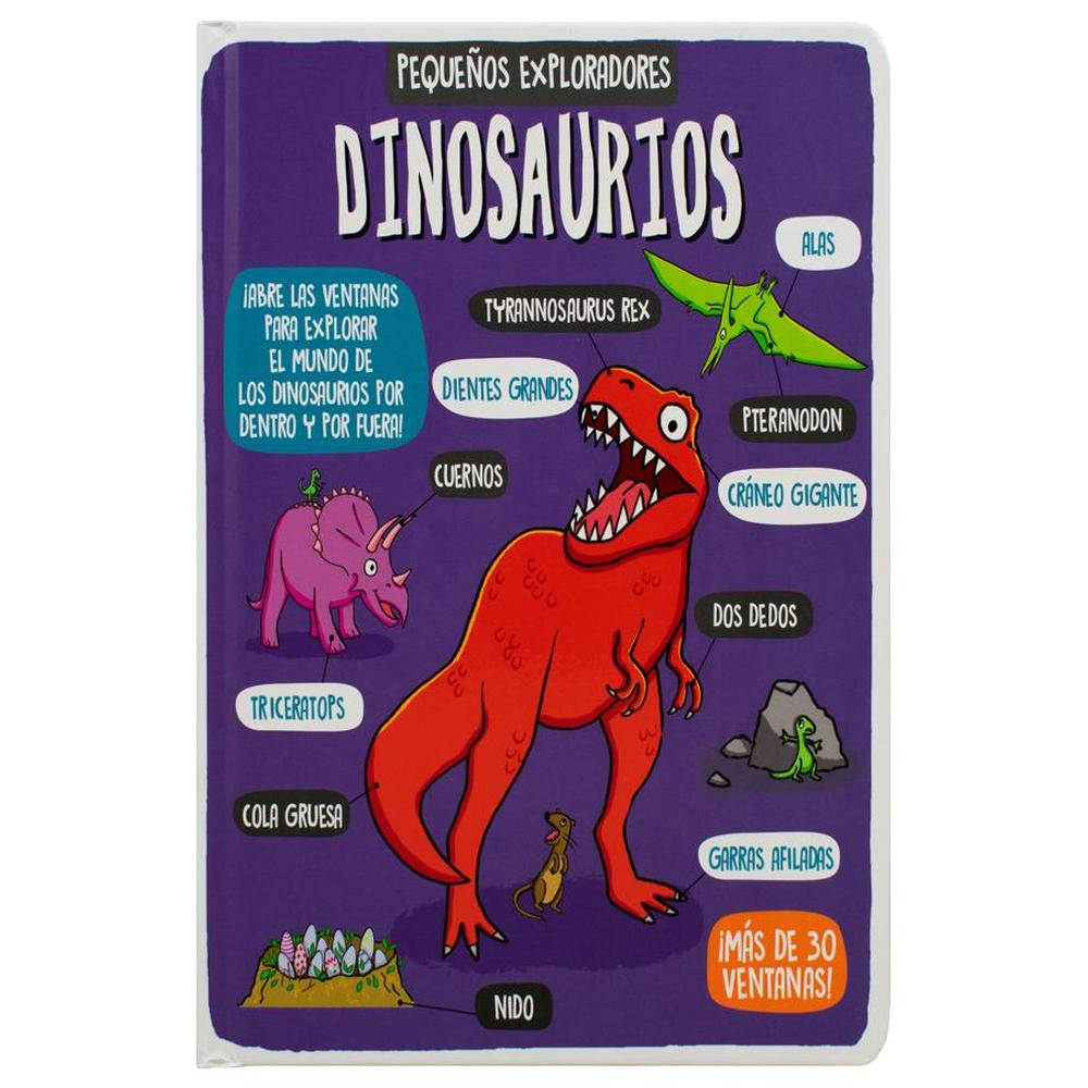 Foto 2 pulgar | Libro Infantil: Pequeños Exploradores: Dinosaurios