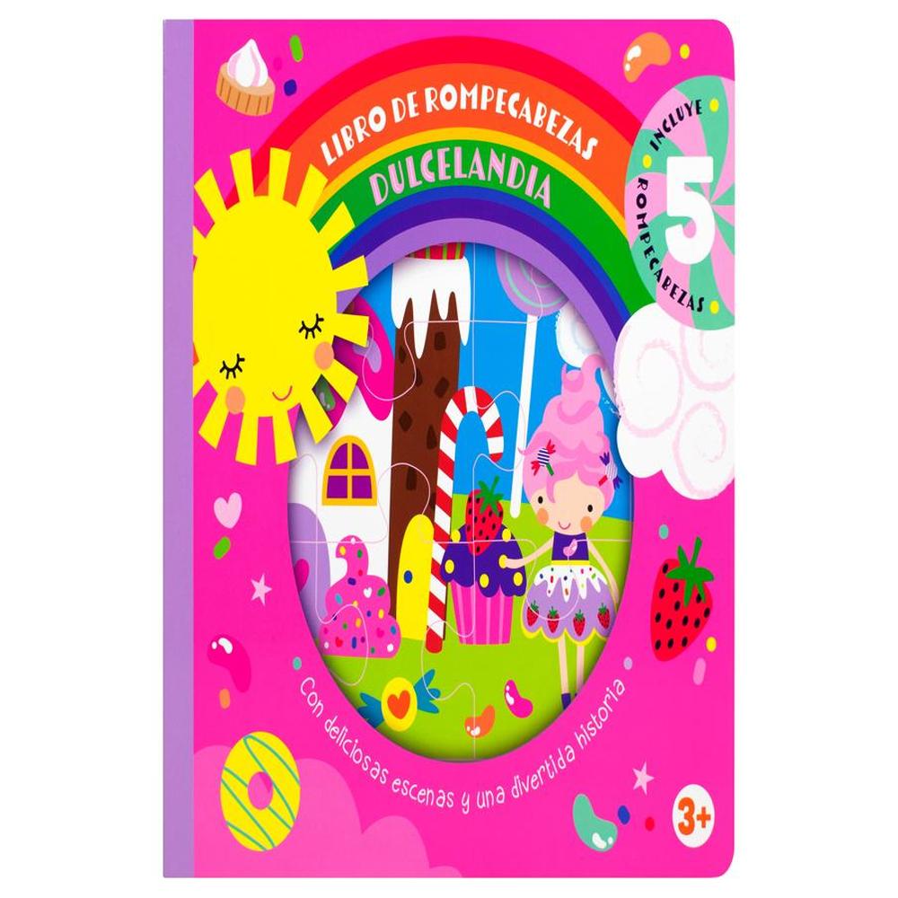 Libro Infantil De Rompecabezas:dulcelandia