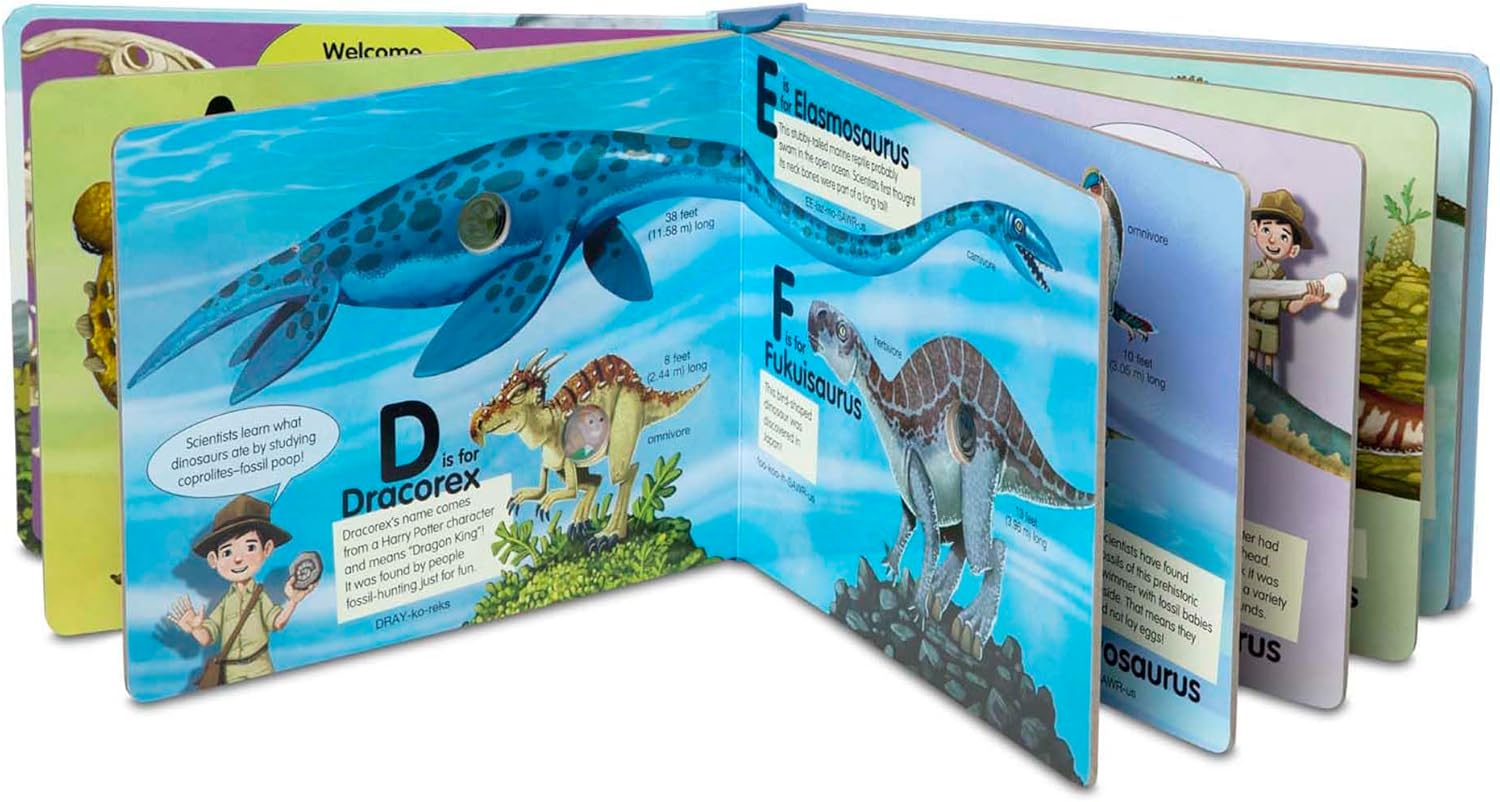 Foto 2 | Melissa & Doug Poke-a-dot En Inglés Dinosaurios De La A-z