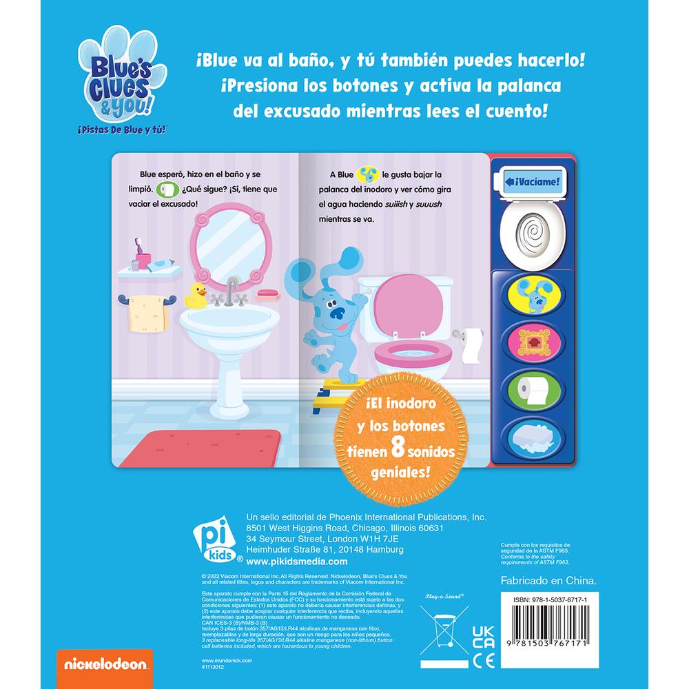 Foto 3 pulgar | Pistas De Blue Y Tú! ¡aprende A Ir Al Baño Con Blue!