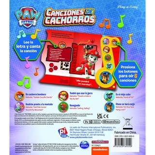 Foto 2 | Paw Patrol: Canciones De Cachorros