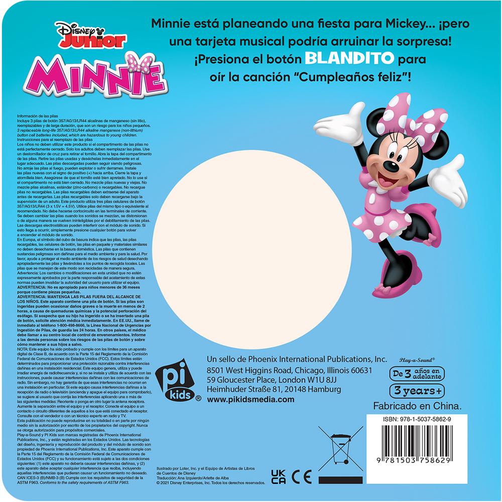 Foto 3 pulgar | Minnie Mouse: Una Sorpresa De Cumpleaños