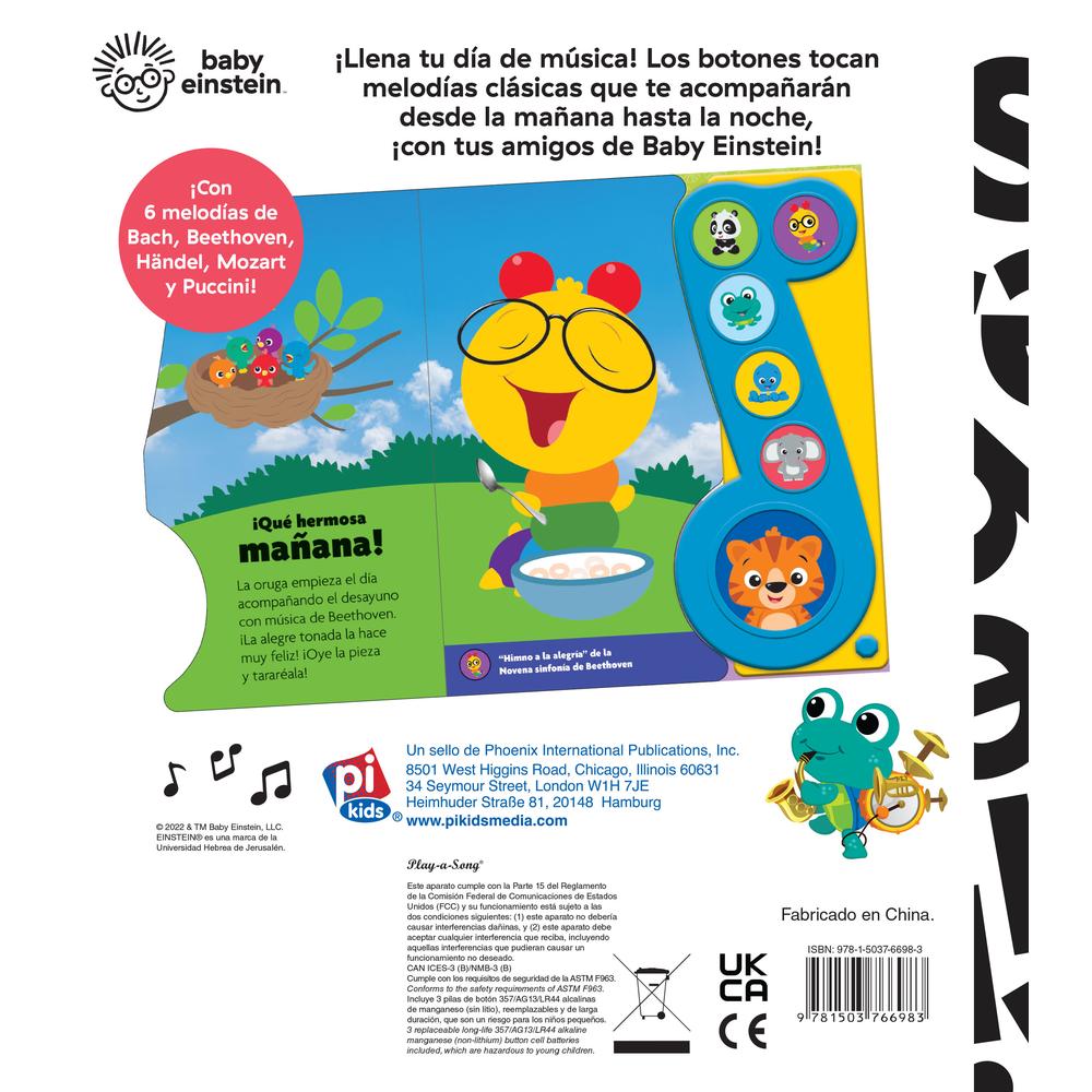 Foto 3 pulgar | Baby Einstein: Música Para Todo El Día