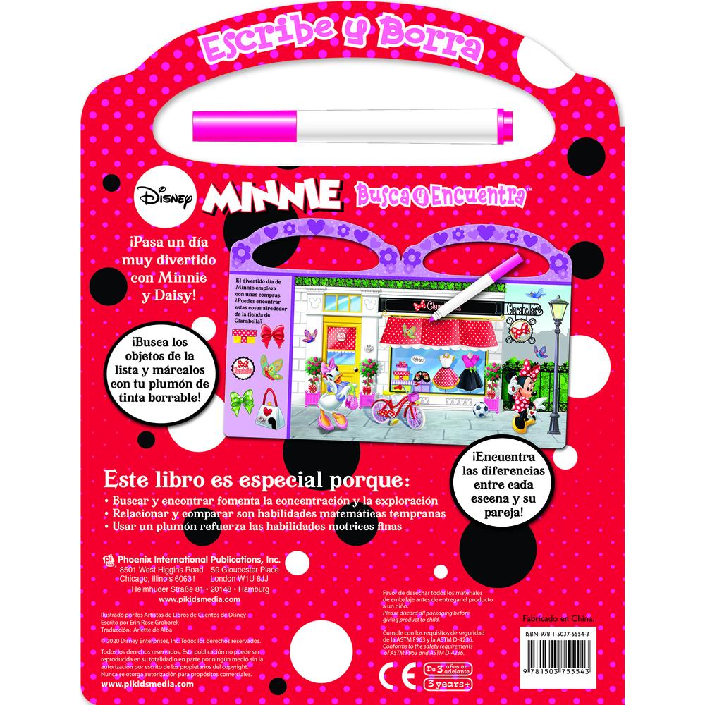 Foto 3 pulgar | Minnie Mouse: Escribe Y Borra, Busca Y Encuentra