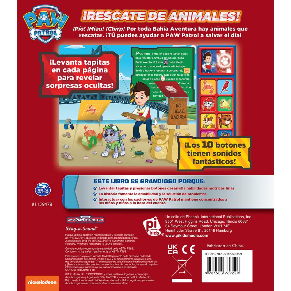 Foto 3 pulgar | Paw Patrol: Rescate De Animales!