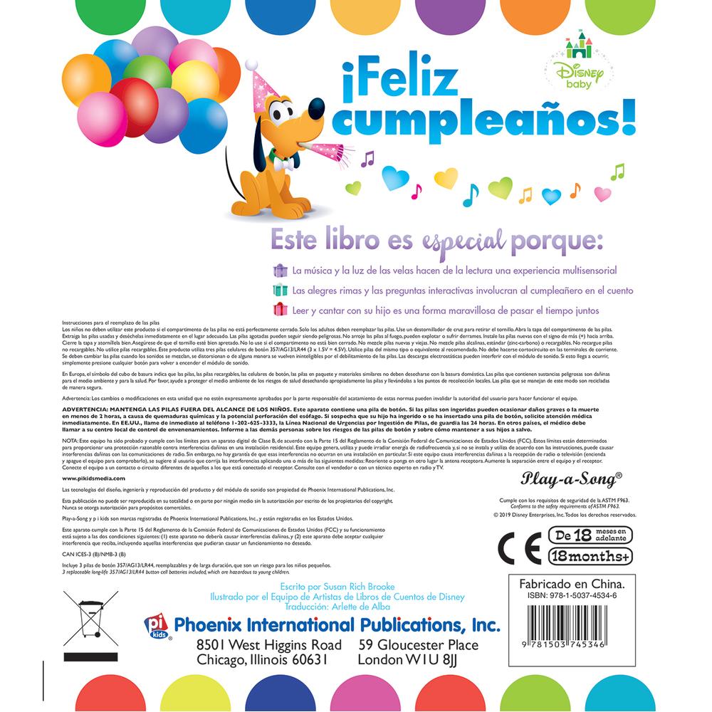 Foto 3 pulgar | Disney Baby: Mickey Mouse Y Sus Amigos! Feliz Cumpleaños!