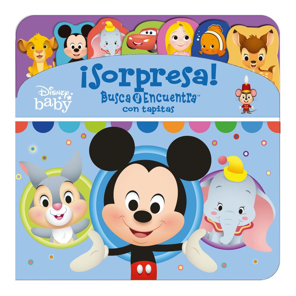 Disney Baby: ¡sorpresa! Busca Y Encuentra Con Tapitas