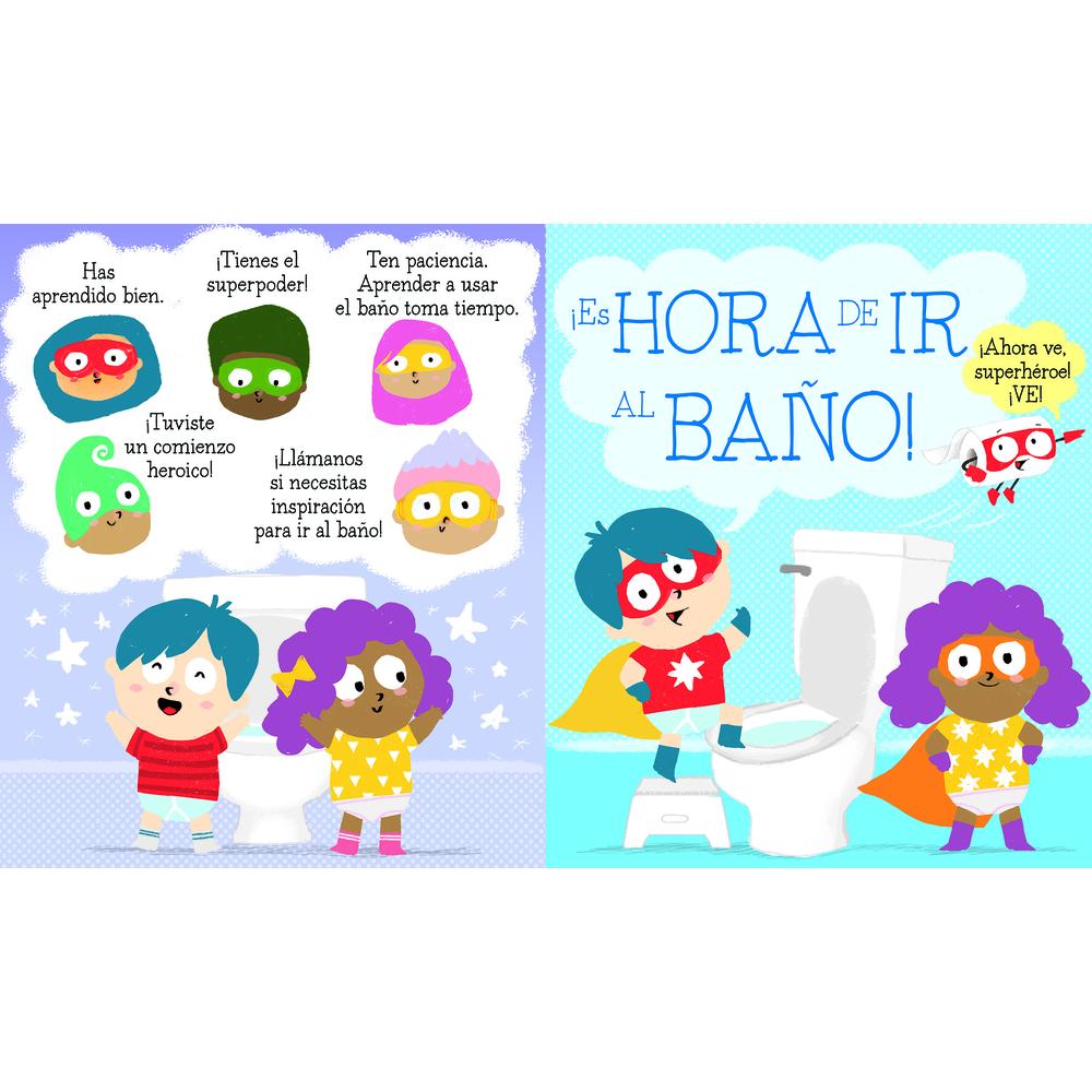 Foto 4 pulgar | Usa El Baño Como Un Superheroe
