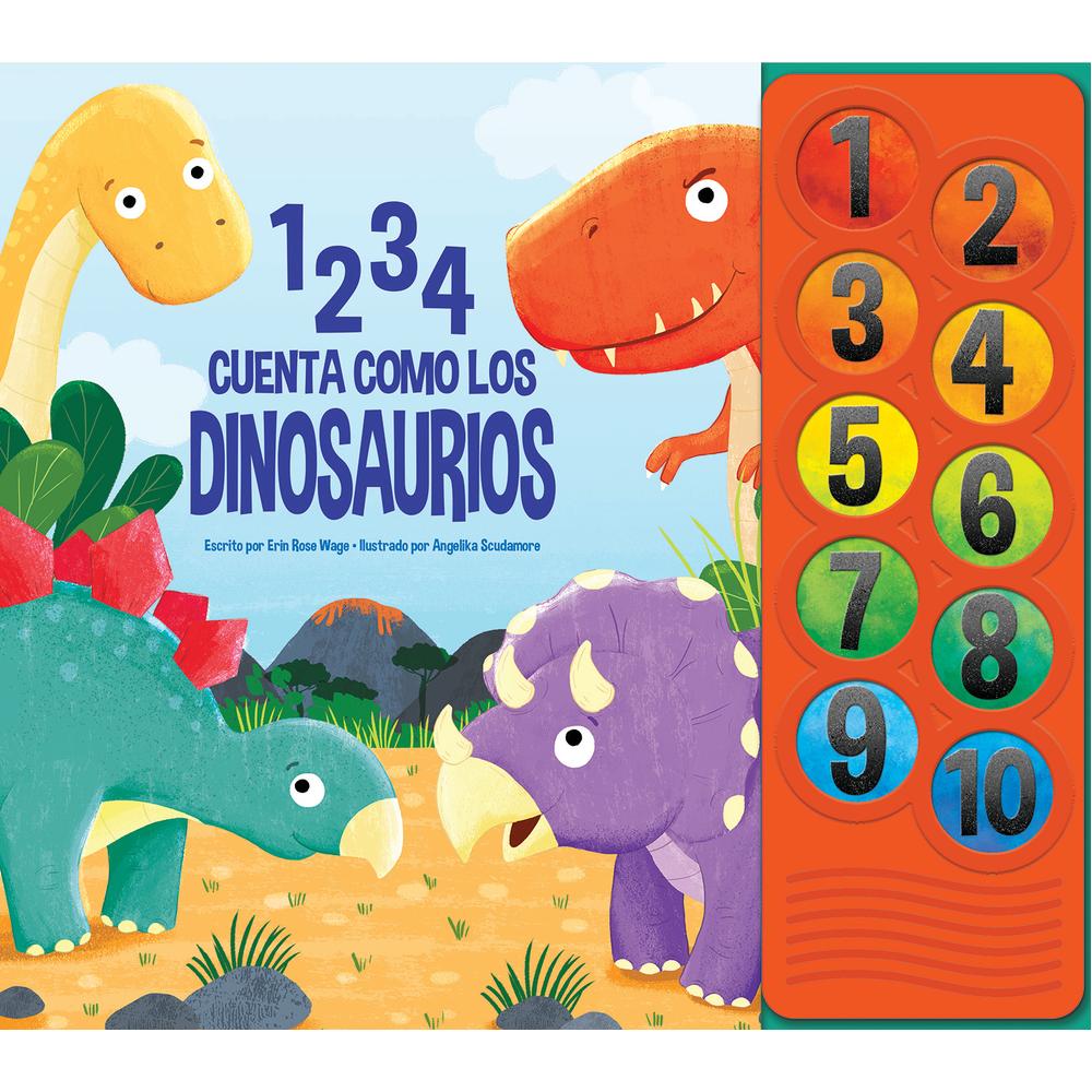 1-2-3-4 Cuenta Como Los Dinosaurios
