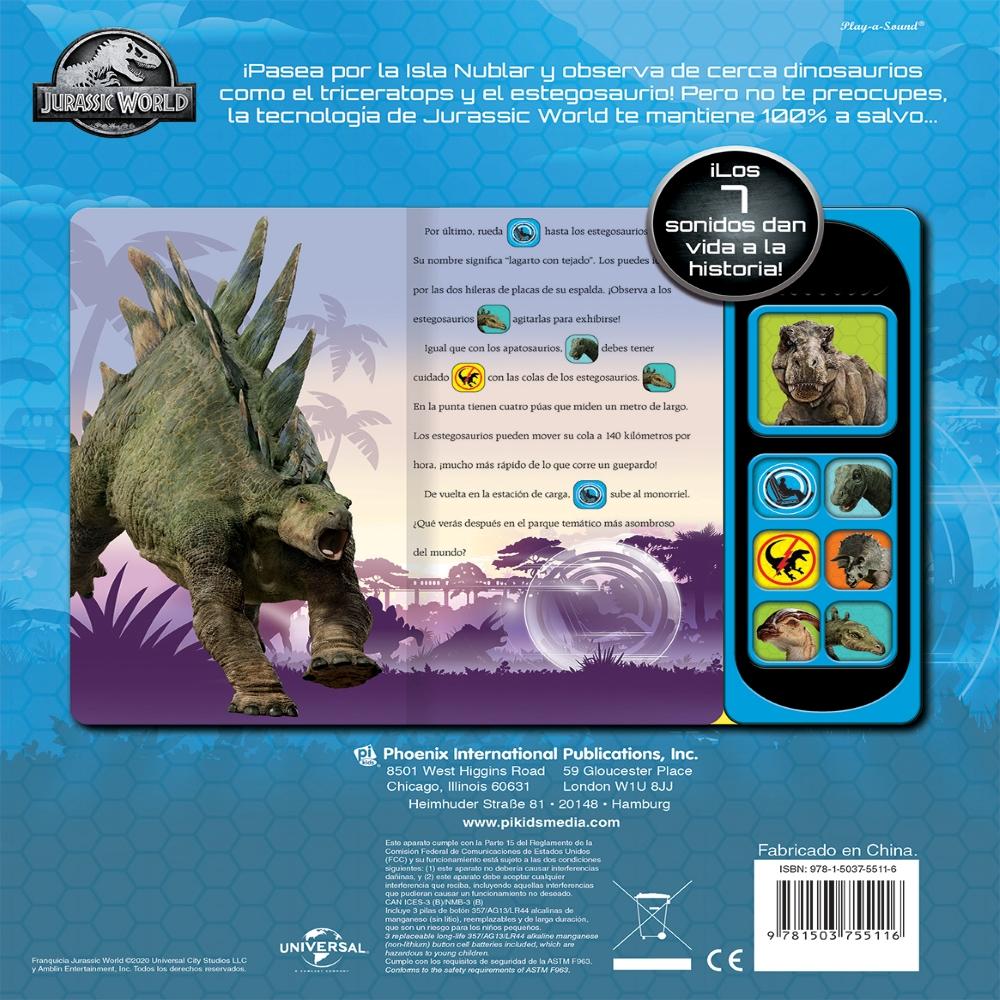 Foto 3 pulgar | Jurassic World: Rueda Con Los Dinosaurios