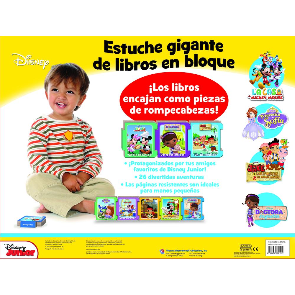 Foto 3 pulgar | Disney Jr: Estuche Gigante De Libros En Bloque