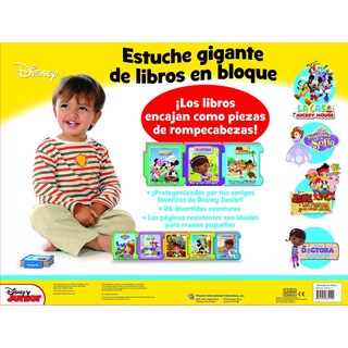 Foto 2 | Disney Jr: Estuche Gigante De Libros En Bloque
