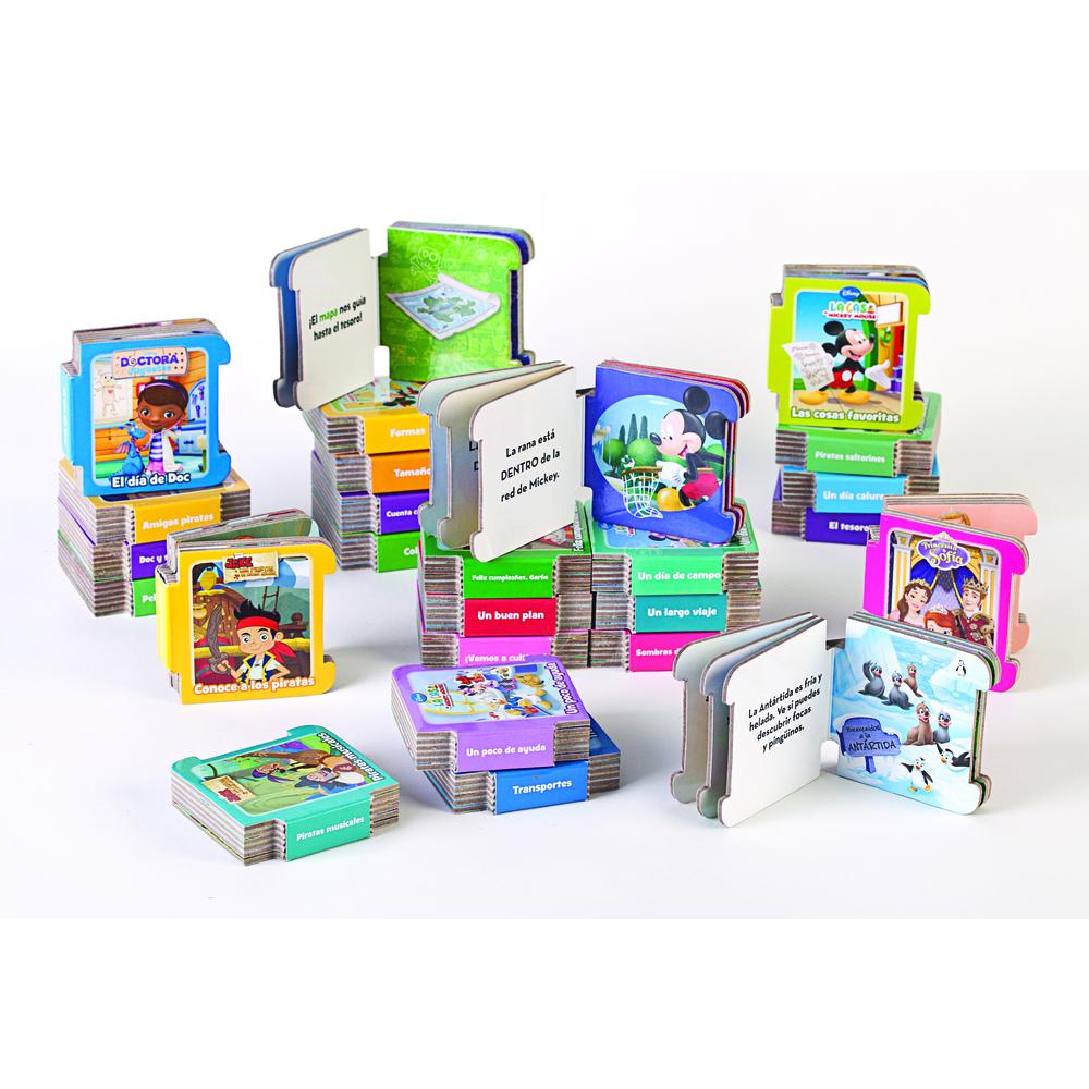 Foto 4 pulgar | Disney Jr: Estuche Gigante De Libros En Bloque