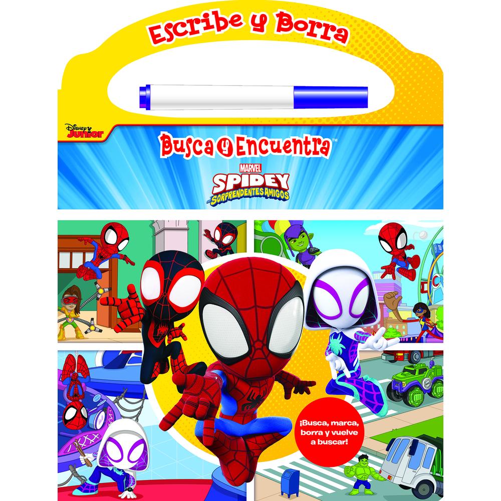 Spidey Y Sus Sorprendentes Amigos: Escribe Y Borra, Busca Y Encuentra