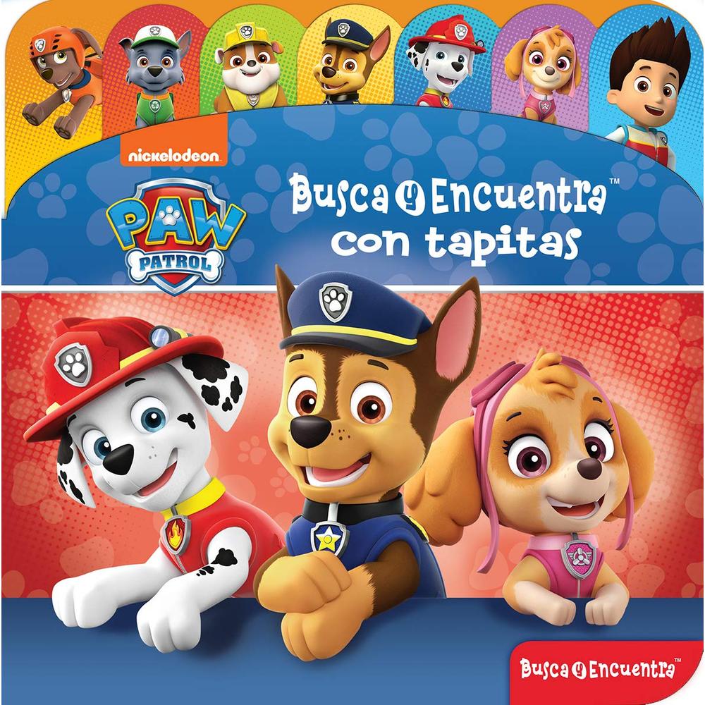 Paw Patrol: Busca Y Encuentra Con Tapitas