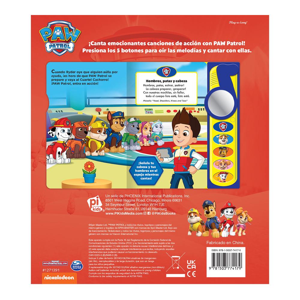 Foto 3 pulgar | Paw Patrol: Canciones De Acción