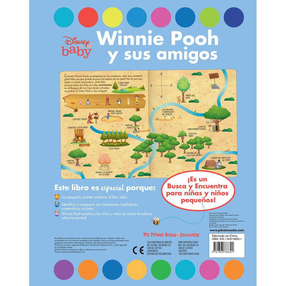 Foto 3 pulgar | Winnie Pooh Y Sus Amigos: Mi Primer Busca Y Encuentra