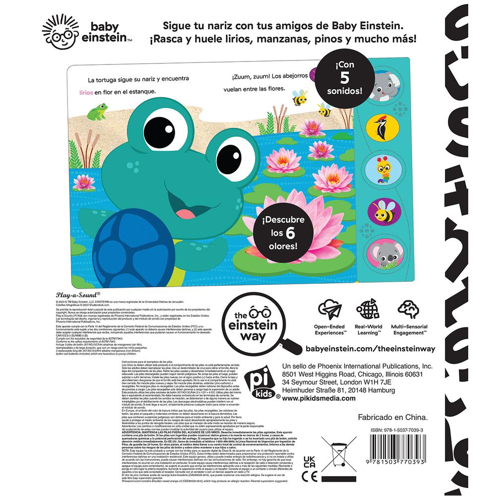 Foto 3 pulgar | Baby Einstein: Sigue Tu Nariz!