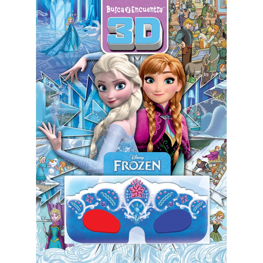 Disney Frozen - Busca Y Encuentra Con Escenas 3d