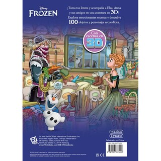 Foto 2 | Disney Frozen - Busca Y Encuentra Con Escenas 3d
