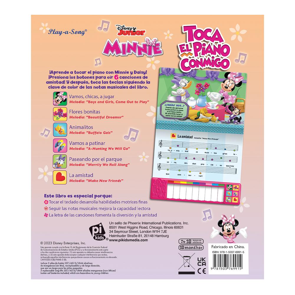 Foto 3 pulgar | Minnie Mouse: Toca El Piano Conmigo