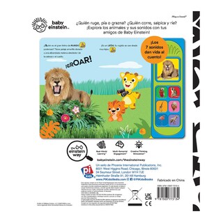 Foto 2 | Baby Einstein: Safari De Sonidos