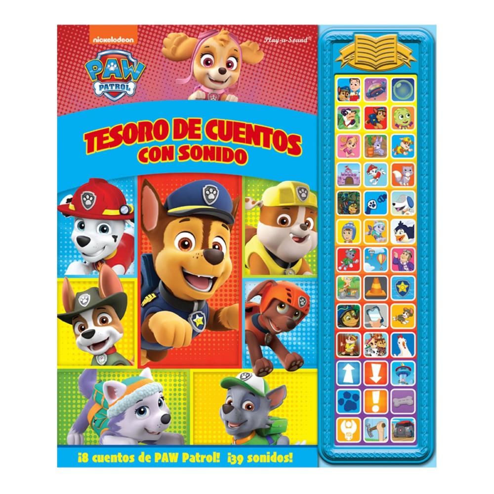 Paw Patrol: Tesoro De Cuentos Con Sonido