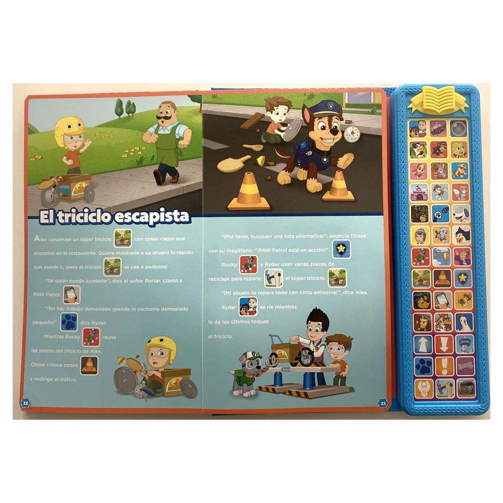 Foto 4 pulgar | Paw Patrol: Tesoro De Cuentos Con Sonido
