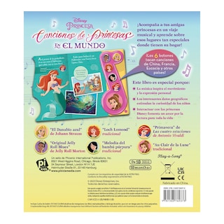 Foto 2 | Disney Princesa: Canciones De Princesas En El Mundo