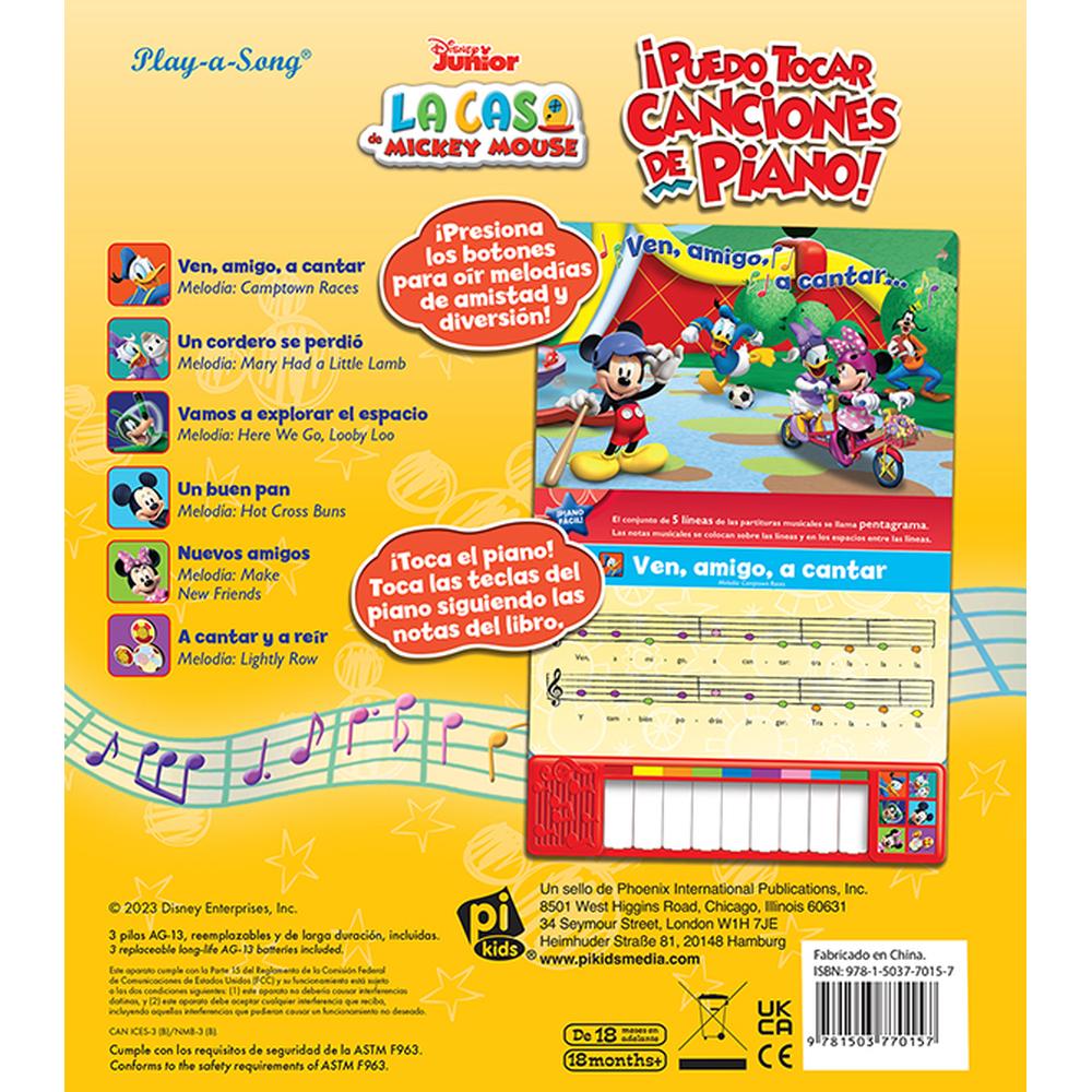 Foto 3 pulgar | Mickey ¡puedo Tocar Canciones De Piano!