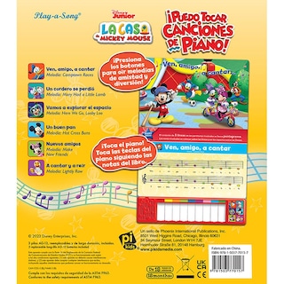 Foto 2 | Mickey ¡puedo Tocar Canciones De Piano!