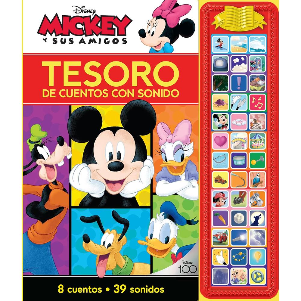 Mickey Y Sus Amigos: Tesoro De Cuentos Con Sonido