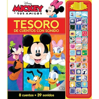 Foto 1 | Mickey Y Sus Amigos: Tesoro De Cuentos Con Sonido
