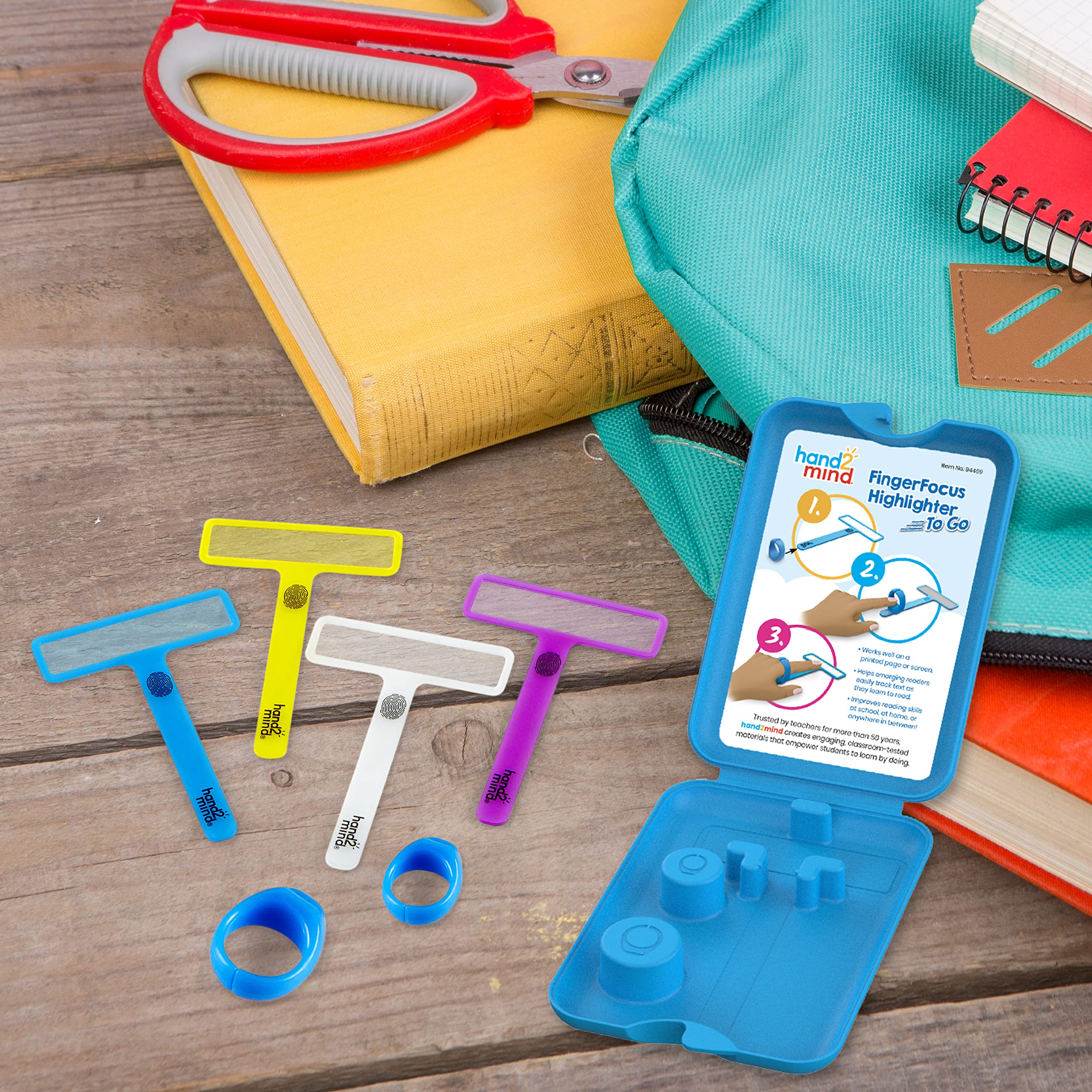 Foto 5 pulgar | Iluminador Hand2mind Fingerfocus De Reading Classroom Supplies - Venta Internacional.