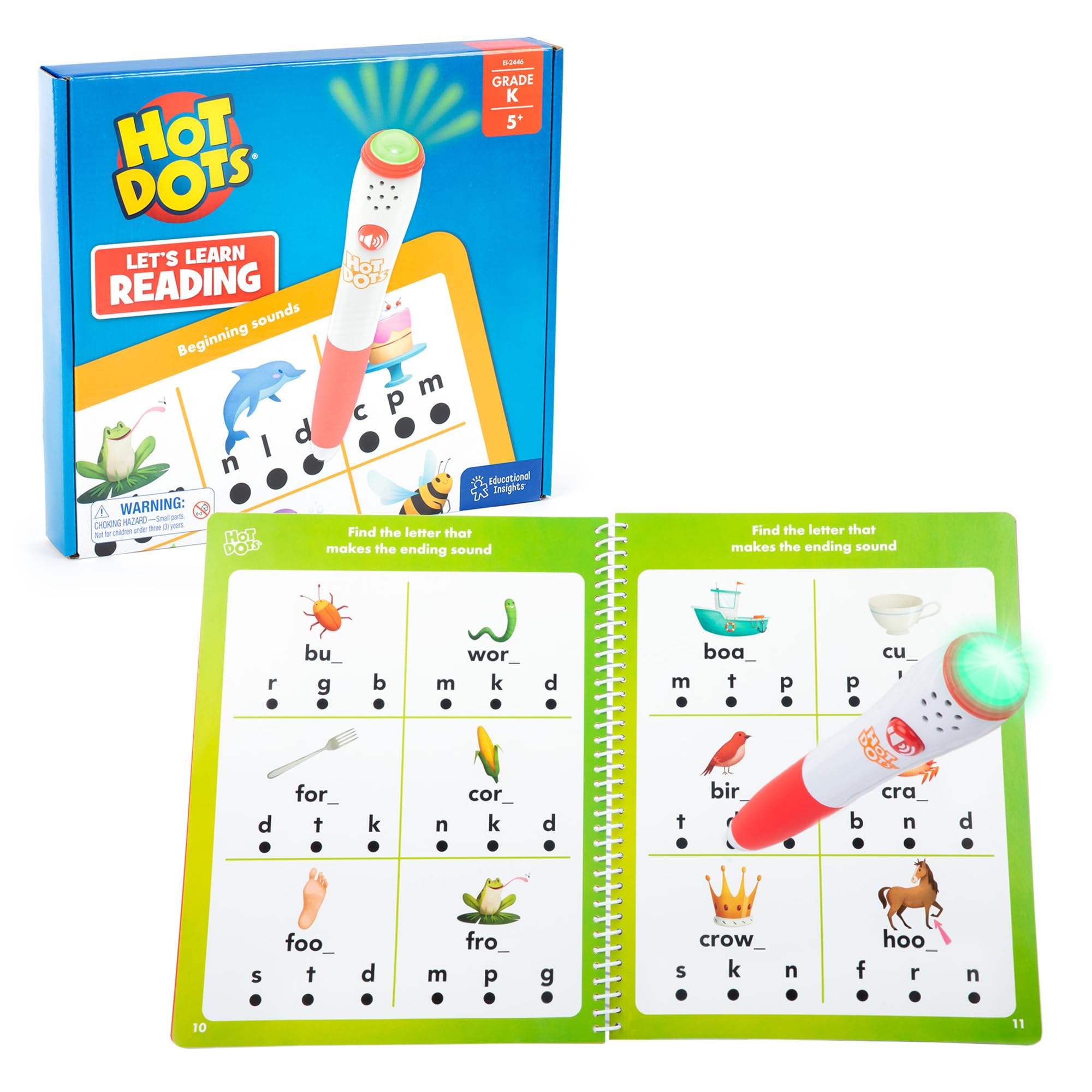 Foto 2 pulgar | Cuaderno De Ejercicios: Perspectivas Educativas, Puntos Calientes: ¡aprendamos A Leer! - Venta Internacional.