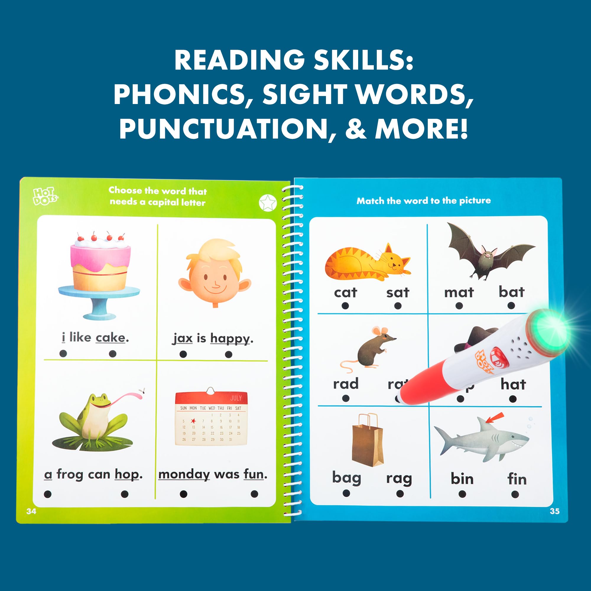 Foto 5 pulgar | Cuaderno De Ejercicios: Perspectivas Educativas, Puntos Calientes: ¡aprendamos A Leer! - Venta Internacional.