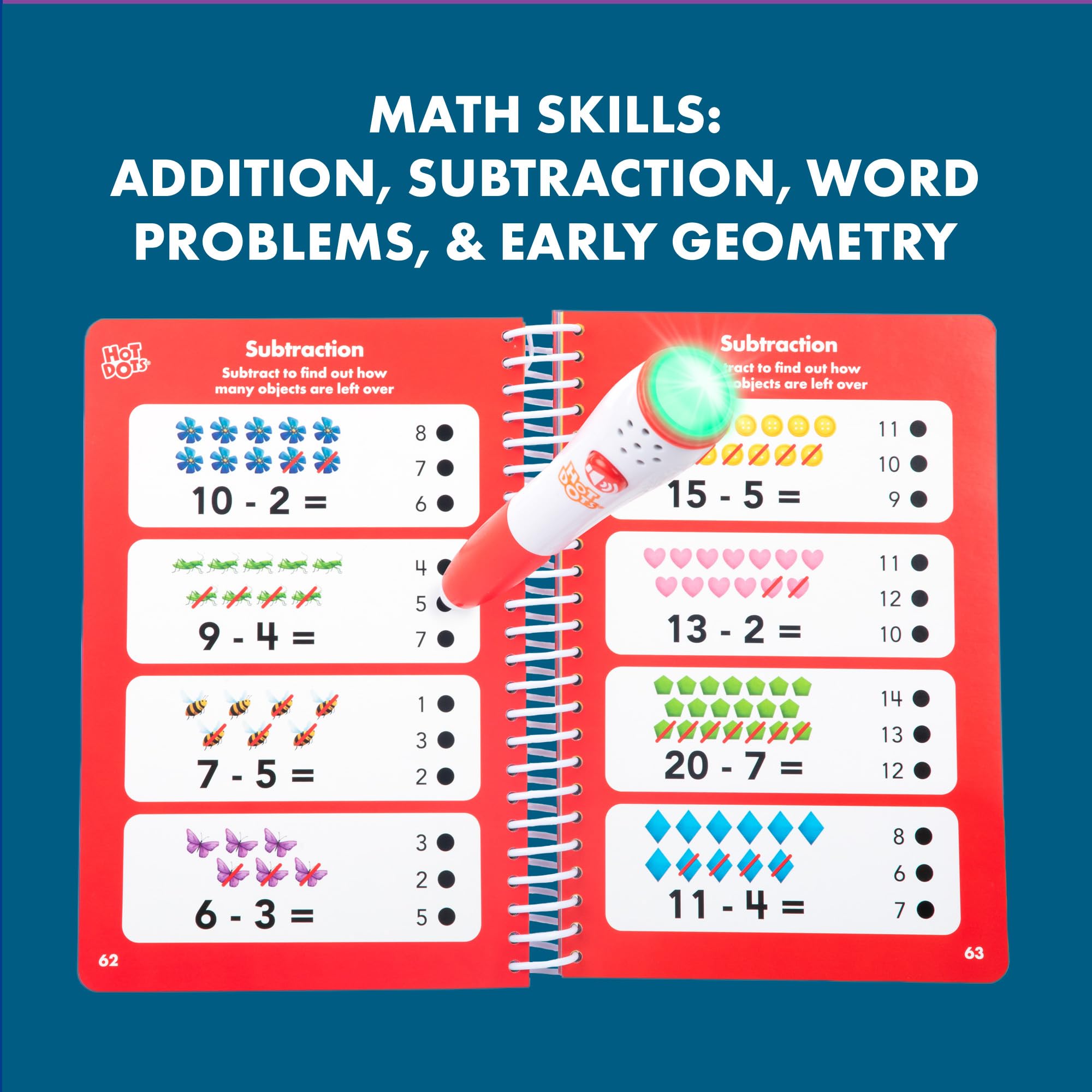 Foto 5 | Cuaderno De Ejercicios Educational Insights Hot Dots Matemáticas Y Lectura De Primer Grado - Venta Internacional.