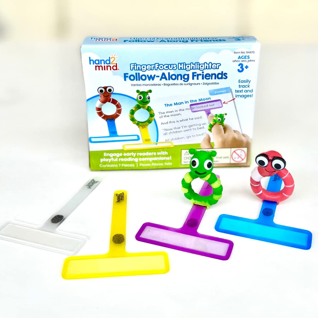Foto 5 pulgar | Iluminador Hand2mind Fingerfocus De Reading Classroom Supplies - Venta Internacional.