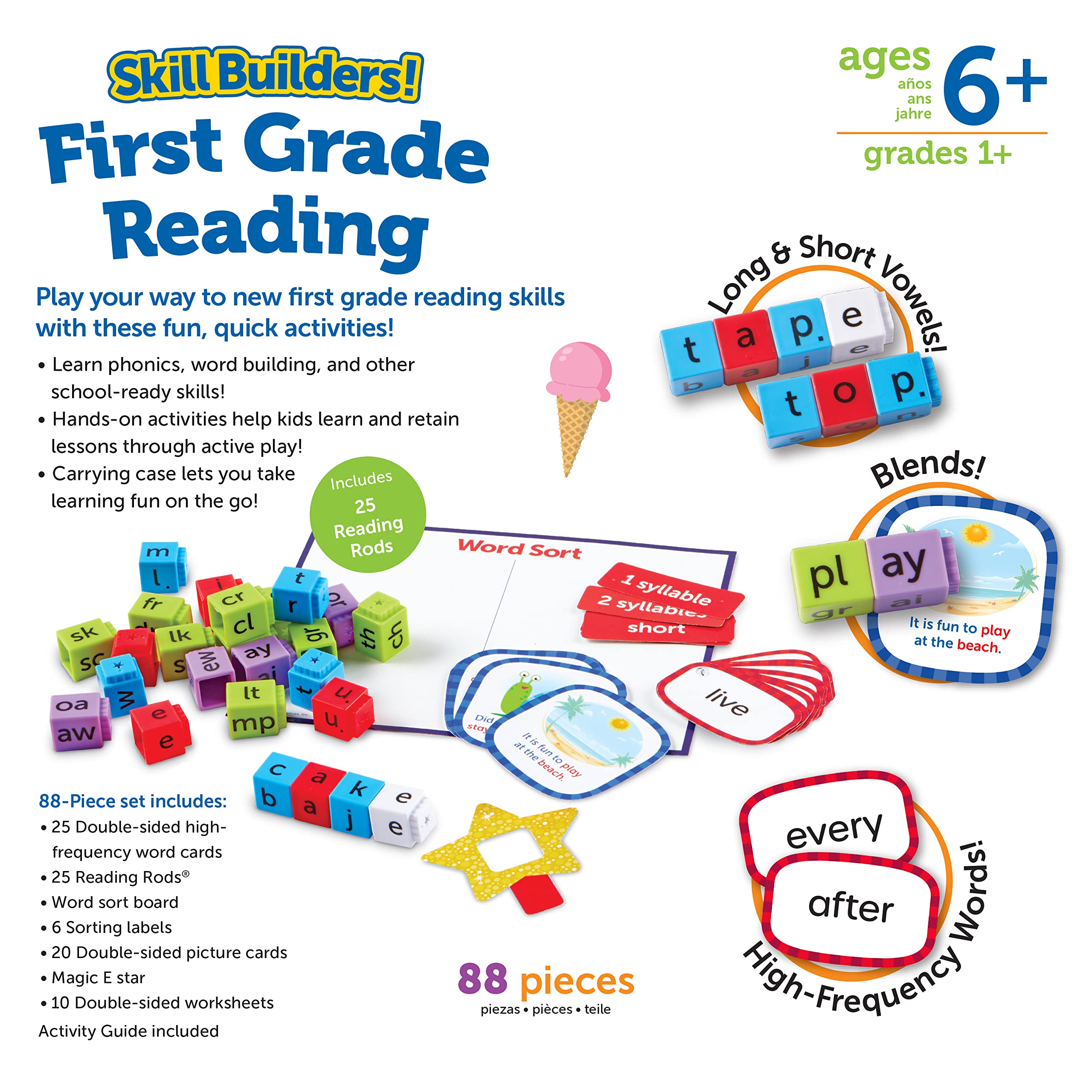 Foto 6 pulgar | Recursos De Aprendizaje ¡creadores De Habilidades! Set De Lectura Para Primer Grado - Venta Internacional.