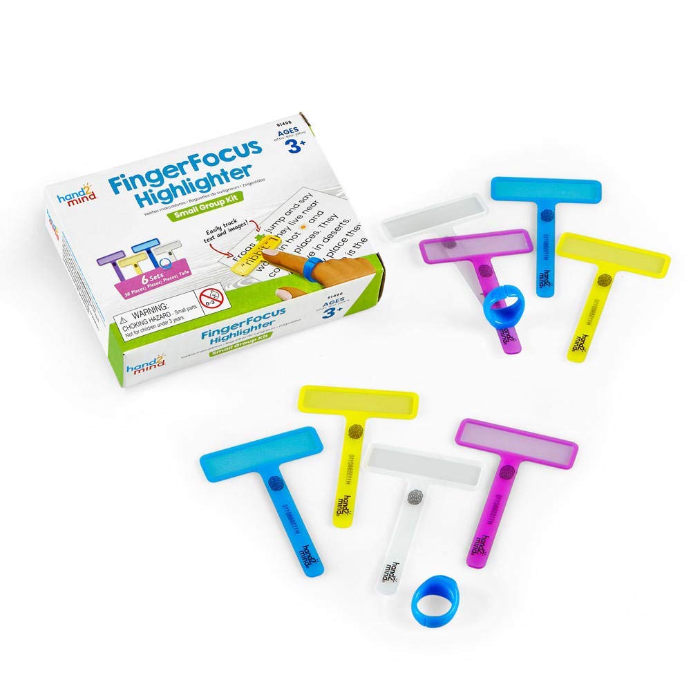 Iluminador Fingerfocus Hand2mind Para Niños (paquete De 6) - Venta Internacional.