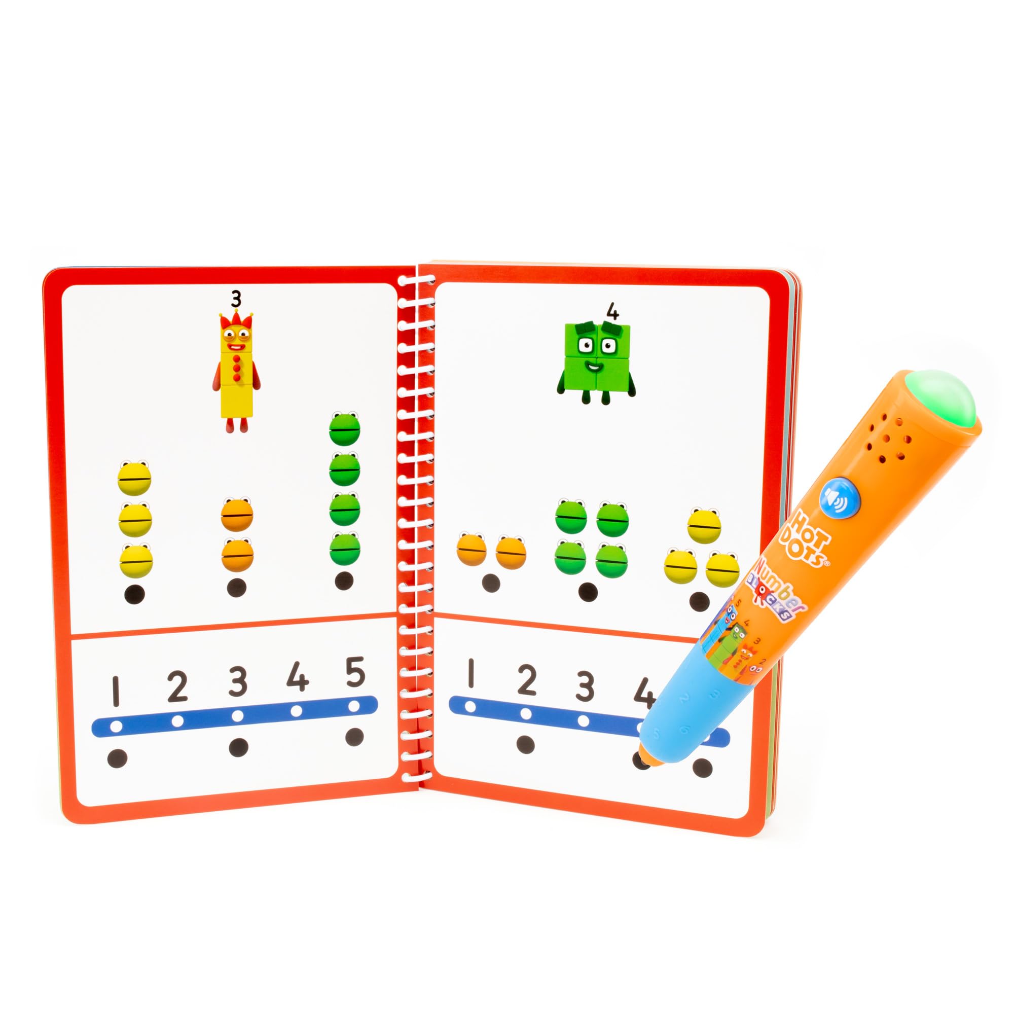 Foto 2 | Cuaderno De Ejercicios Educational Insights Hot Dots Numberblocks 1-10 - Venta Internacional.