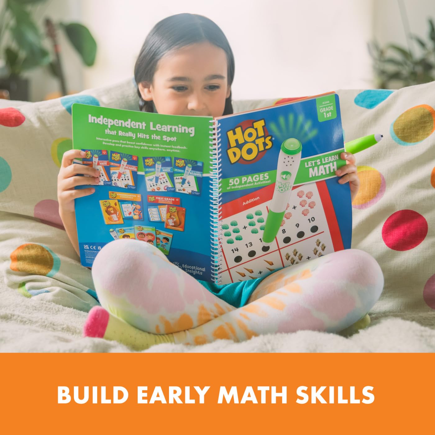 Foto 2 | Cuaderno De Ejercicios Educational Insights Hot Dots Let's Learn 1st Grade - Venta Internacional.