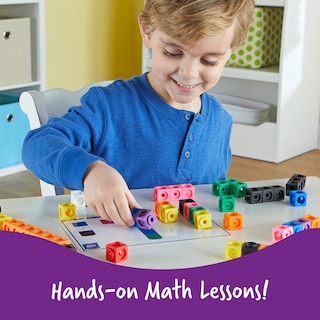 Foto 3 | Recursos De Aprendizaje Del Conjunto De Actividades Matemáticas Tempranas De Mathlink Cubes - Venta Internacional.