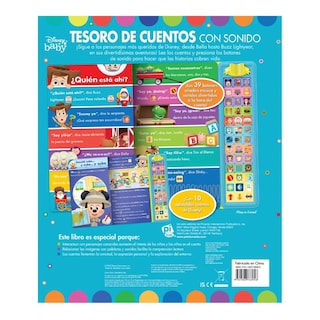 Foto 2 | Tesoro De Cuentos Con Sonido Disney Baby