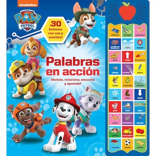 Foto 1 | Libro Paw Patrol Palabras En Acción