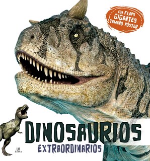 Foto 1 | Dinosaurios Extraordinarios Con Flaps Gigantes Para Niños Libsa Tapa Dura